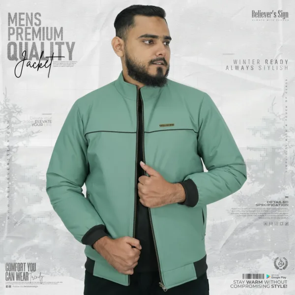 Mint Double Part Jacket - Believer