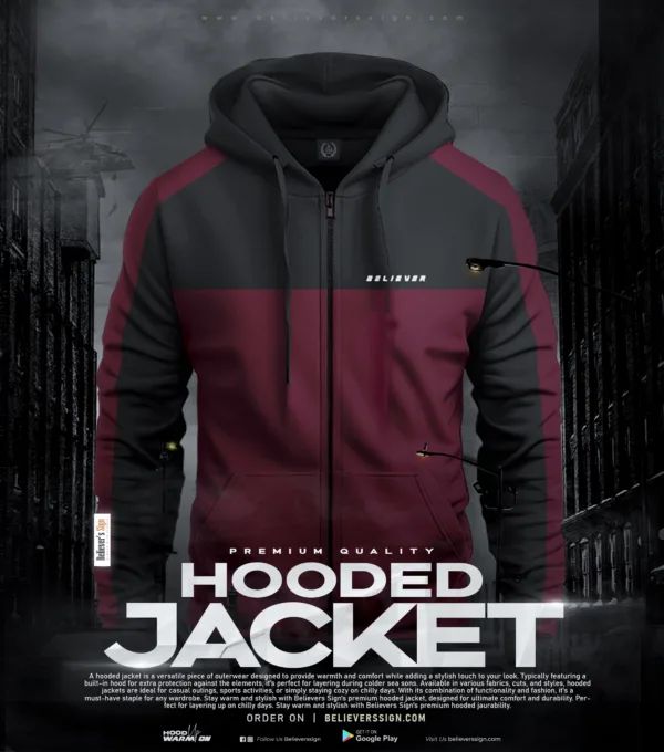 Hooded Jacket - Believer - Image 3